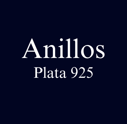 Anillos de plata