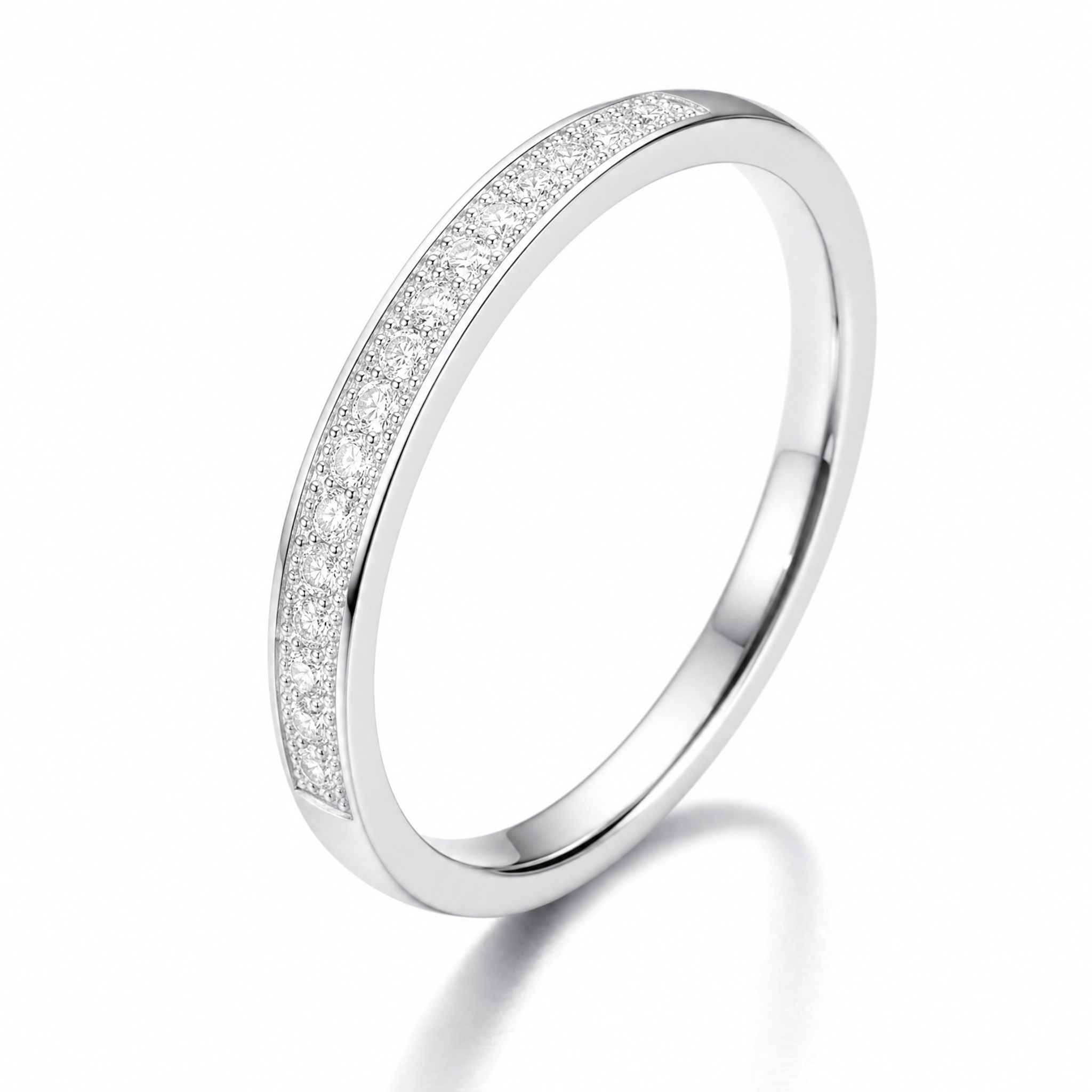 Anillo Orla Plata 925 - foto de estudio