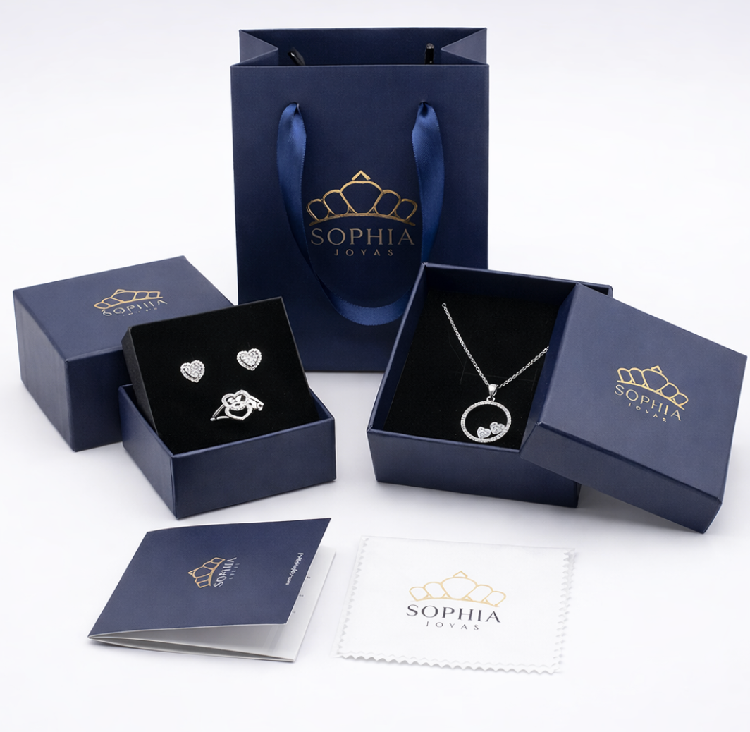 Pack San Valentín Plata 925