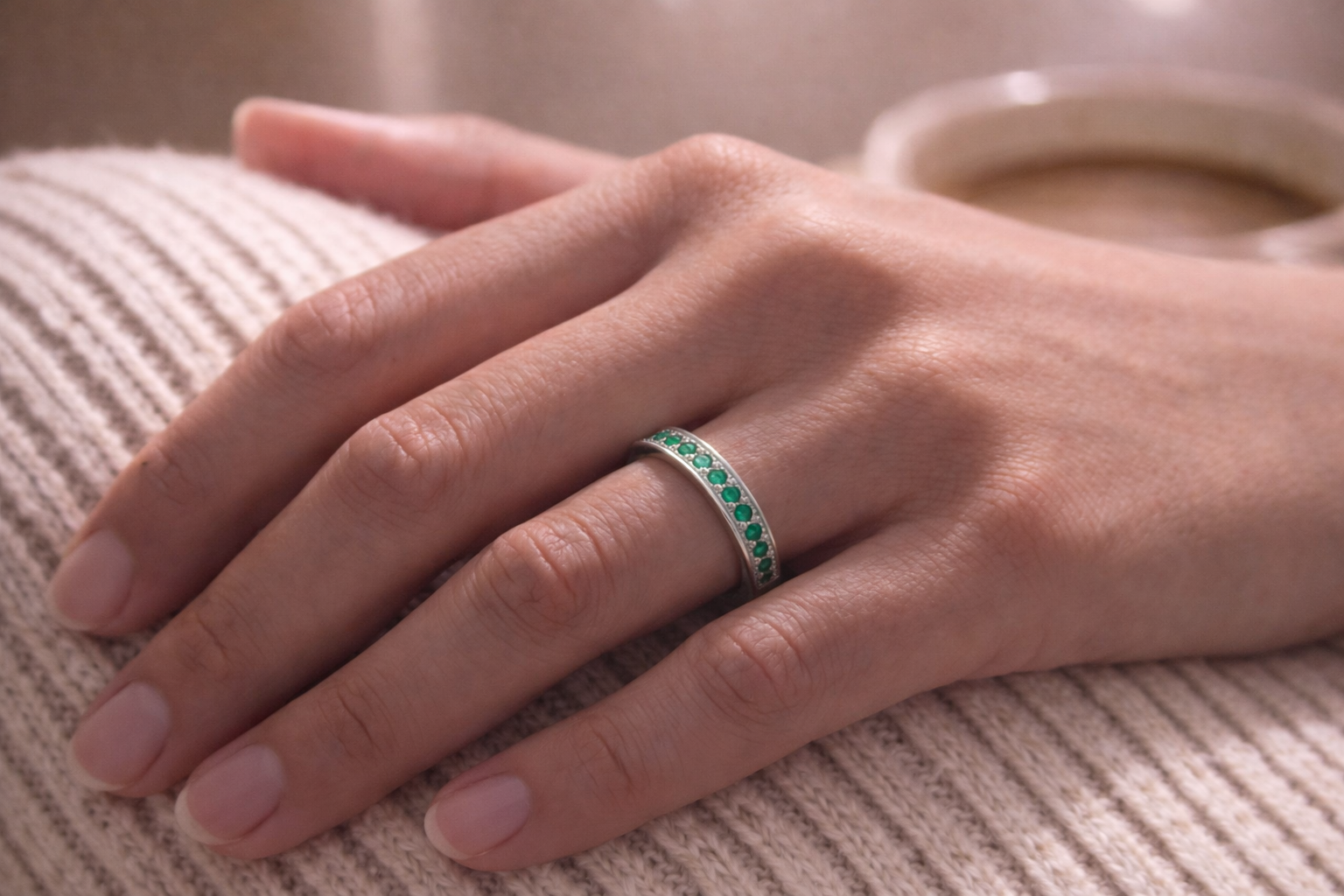 Anillo Orla Plata 925