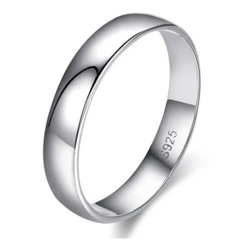 Par De Argollas   Plata 925