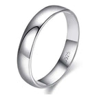 Par De Argollas   Plata 925