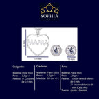 Conjunto Caelora Plata 925