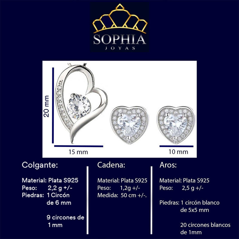 Conjunto Sora Plata 925