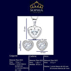 Conjunto Elvorys Plata 925