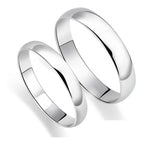 Par De Argollas   Plata 925