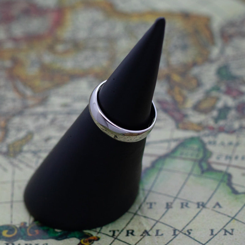 Par De Argollas Lisas Plata 925 Matrimonio Compromiso 5mm