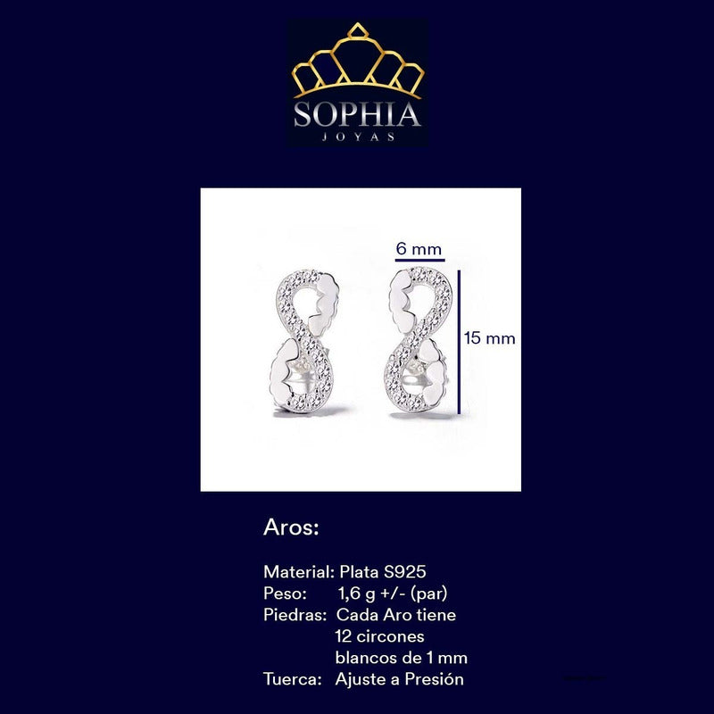 Aros Zeyra Plata 925