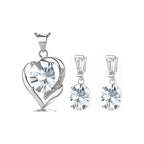 Conjunto Aster Plata 925