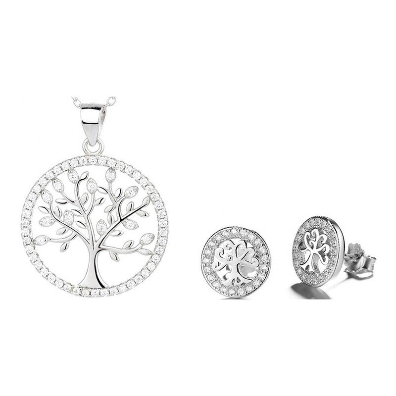 Conjunto Saphirae Plata 925