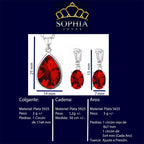 Conjunto Syrel Plata 925
