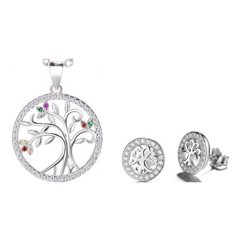 Conjunto Saphirae Plata 925