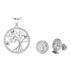 Conjunto Saphirae Plata 925