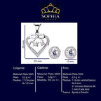 Conjunto Aurelith Plata 925