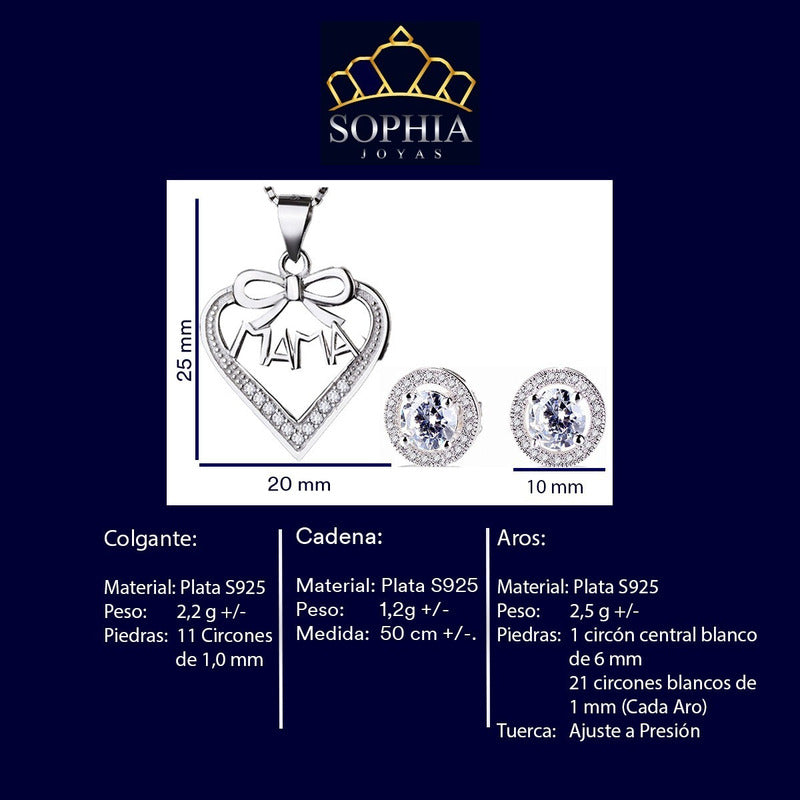 Conjunto Aurelith Plata 925