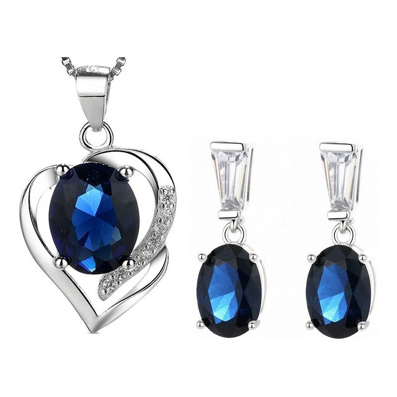 Conjunto Aster Plata 925
