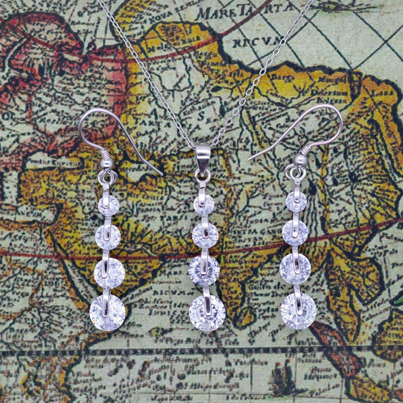 Conjunto Olyss Plata 925