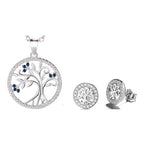 Conjunto Saphirae Plata 925
