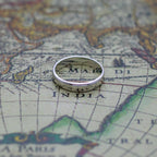 Par De Argollas   Plata 925