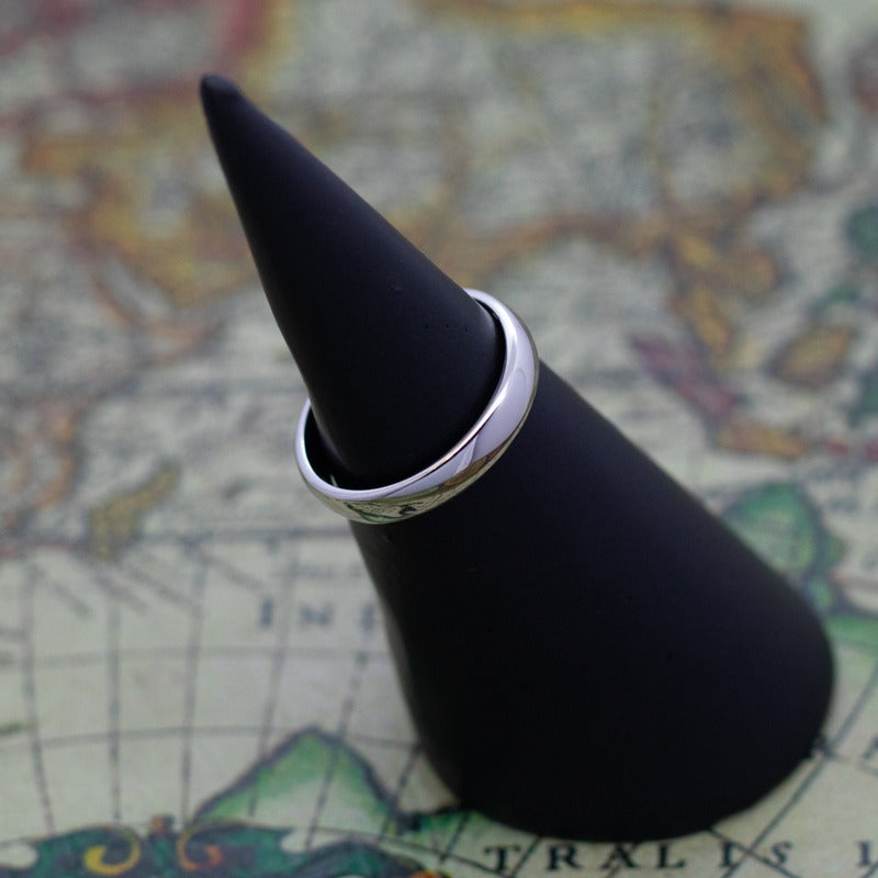 Par De Argollas   Plata 925