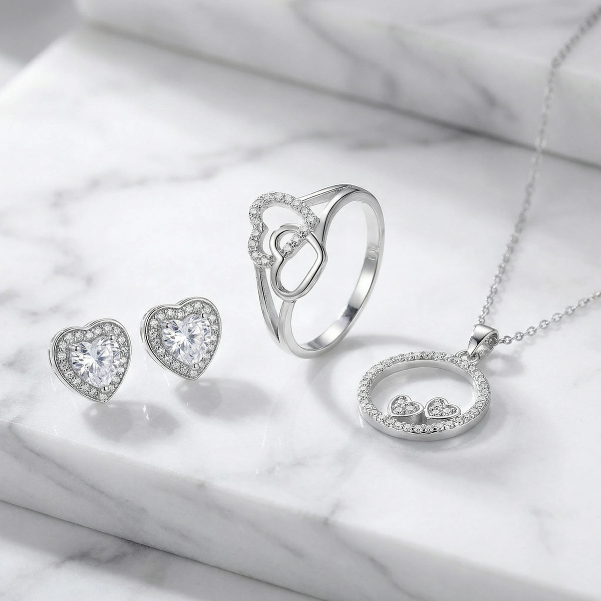Pack San Valentín Plata 925