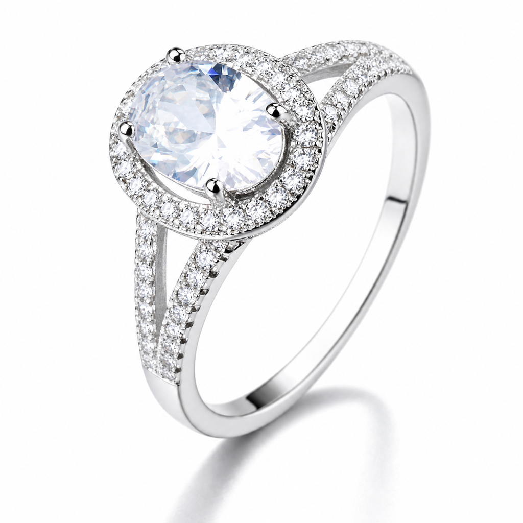 Anillo Alba Plata 925 - foto de estudio