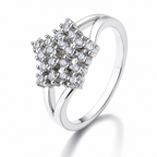 Anillo Astryvel Plata 925 - foto de estudio