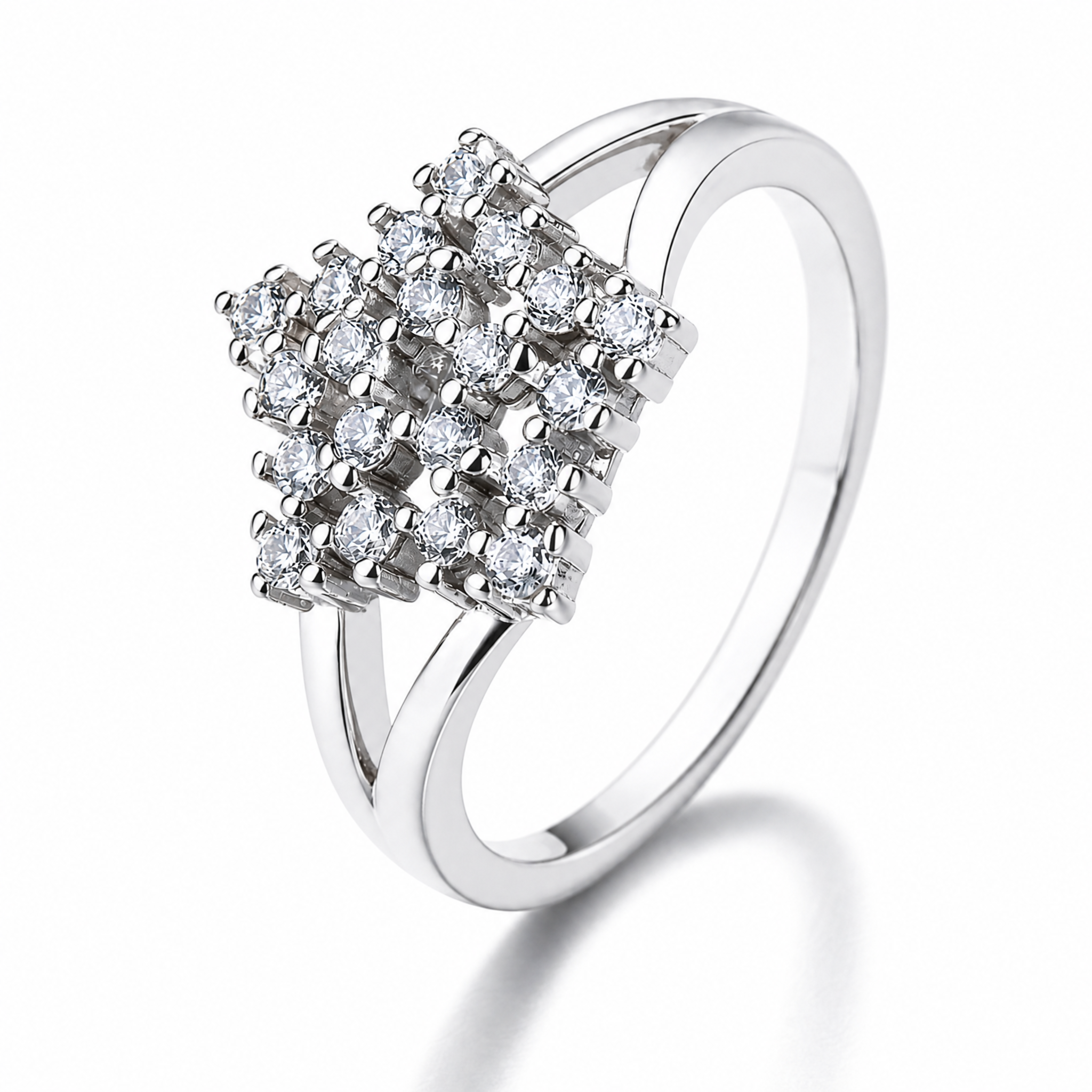 Anillo Astryvel Plata 925 - foto de estudio