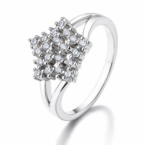 Anillo Astryvel Plata 925 - foto de estudio