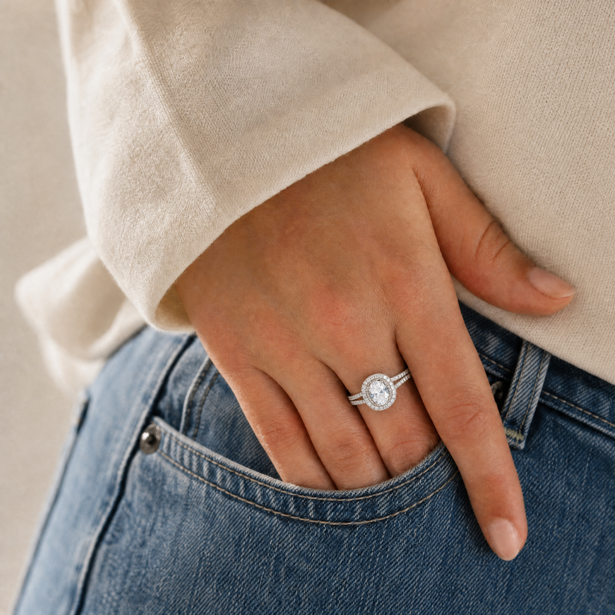Anillo Alba Plata 925 - lifestyle