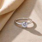 Anillo Astris Plata 925 - detalle macro