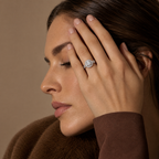 Modelo con anillo doble Eris Plata 925
