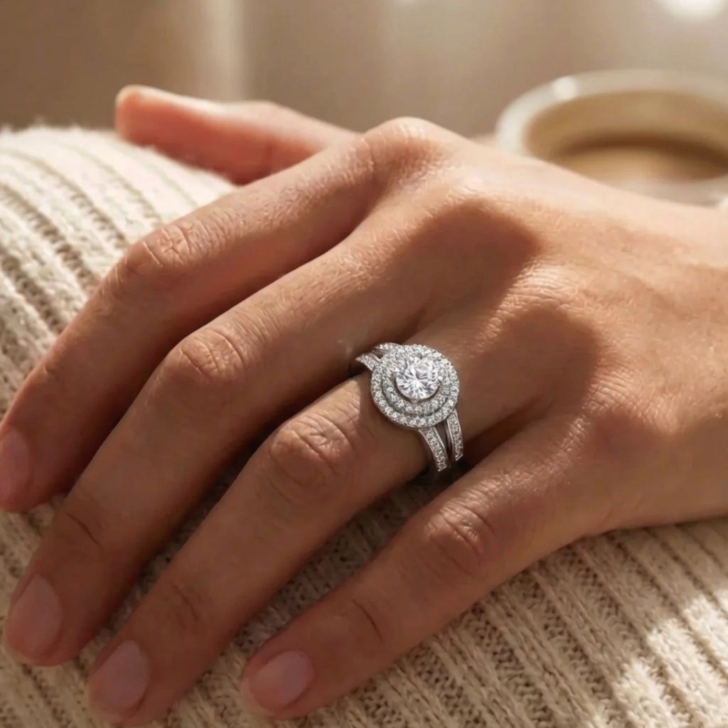 Anillo Doble Eris Plata 925